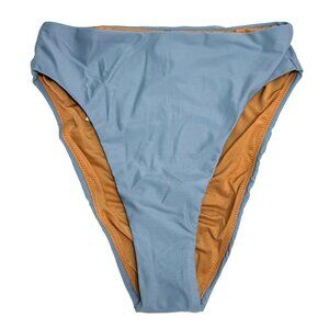 NWT J.Crew High-Waisted Bikini Bottom XS Baby Blue